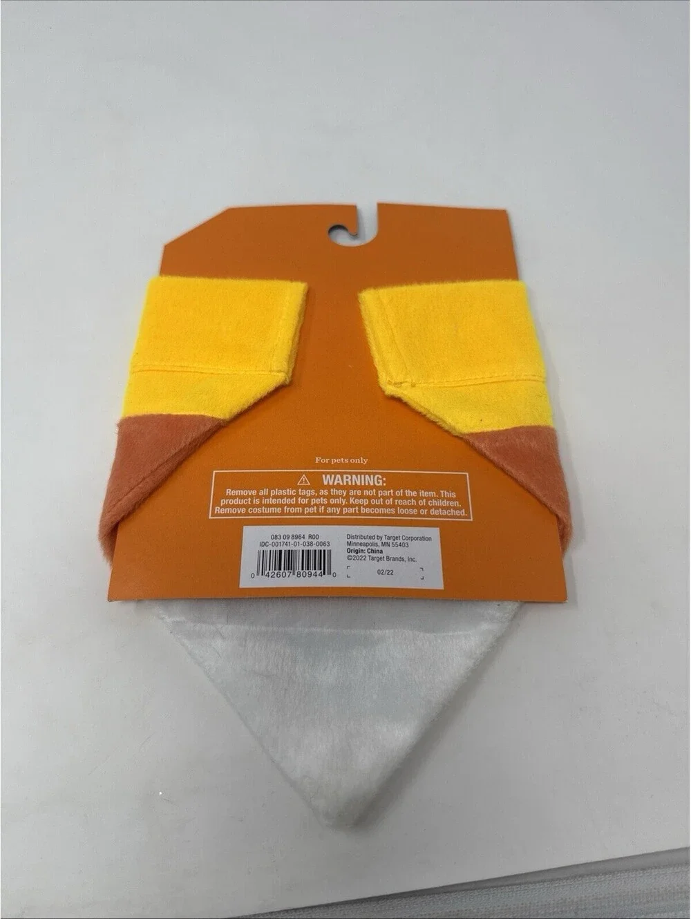 Hyde & EEK! Candy Corn Cutie Pet Bandana – Size Small